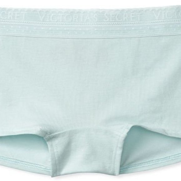 VS XXL Cotton Boyshorts Aqua Crystal NWT - Picture 14 of 15